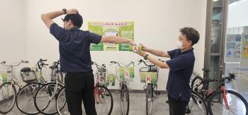 抽選模様の写真